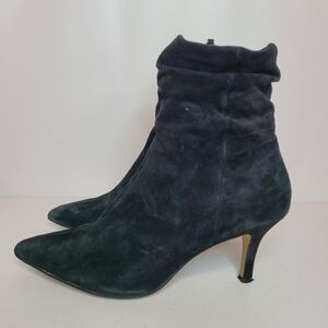 Bella Vita Danielle Black Ankle Boots